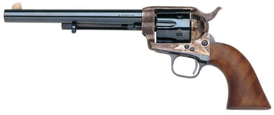 Taylors & Co. Cattleman Charcoal Blue/Walnut 357 Magnum Revolver