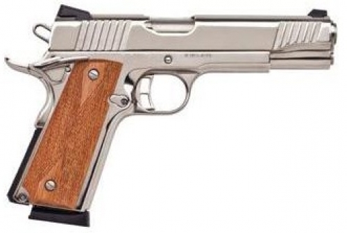 Citadel CIT38FSPNP Citadel M-1911 Full Size 38 Super 5 8+1 Grip Pol Nickel