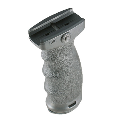 Mission First Tactical REG React Vertical Grip Ergonomic Black Polymer for AR-Platform