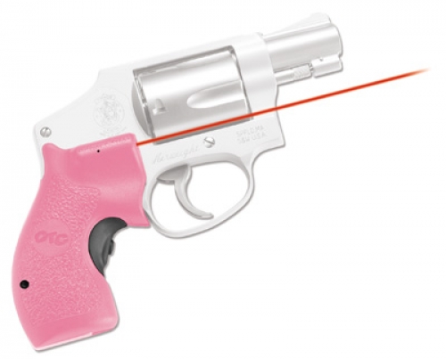 Crimson Trace Lasergrip for S&W J Frame 5mW Pink  Red Laser Sight