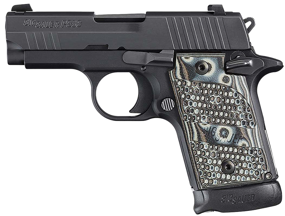 Sig Sauer 938-9-XTM-BLKGRY-AMBI P938 Extreme 6+1 9mm 3