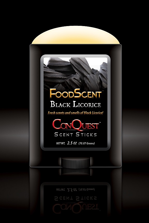 Conquest Scents 1244 Black Licrorice Scent Stick 2.5 oz