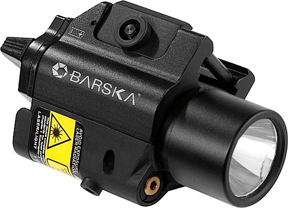 Barska Laser 5mW Grn w/Light 200 Lum On/Off Cable 2-