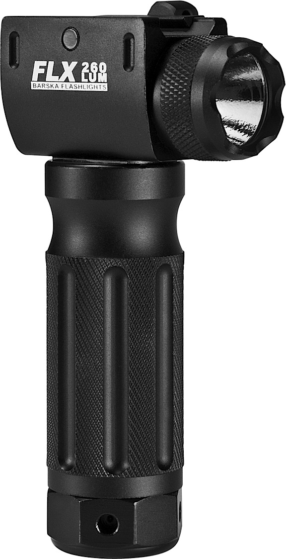 Barska FLX Flashlight w/Tactical Grip 2 CR123A Lithi