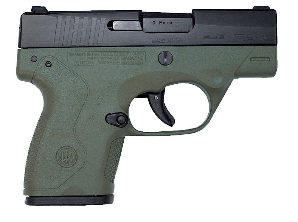 Beretta SPEC0555A BU9 Nano 6+1 9mm 3.07.