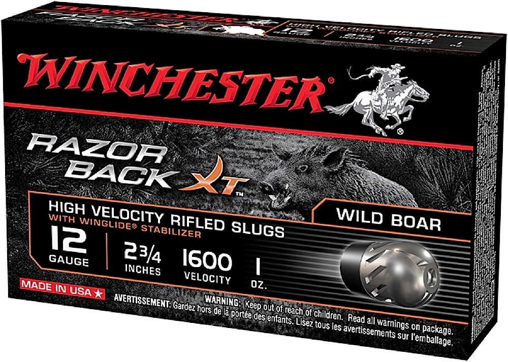 Win Razorback XT Slug Rifled 12 GA 2.75 1 oz