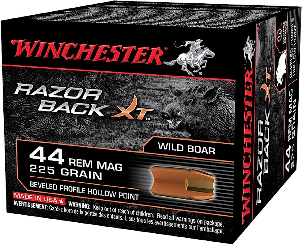 Winchester Ammo RazorBack 44 Remington Magnum Hollow