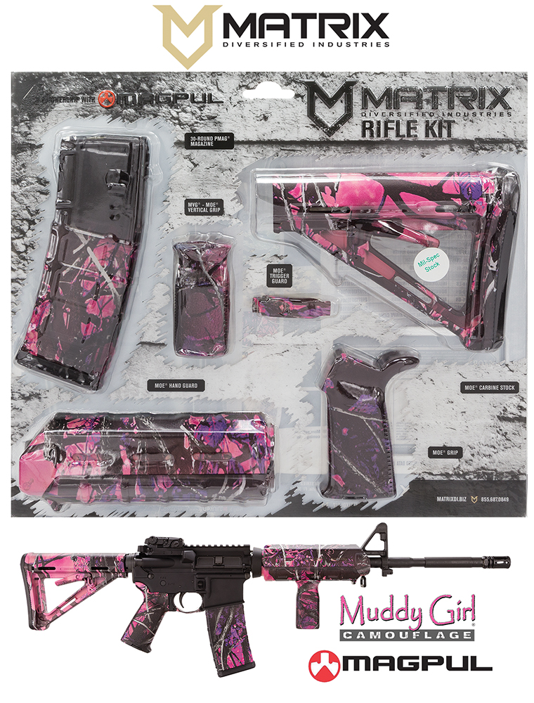 MDI Magpul MilSpec AR-15 Furniture Kit Muddy Girl