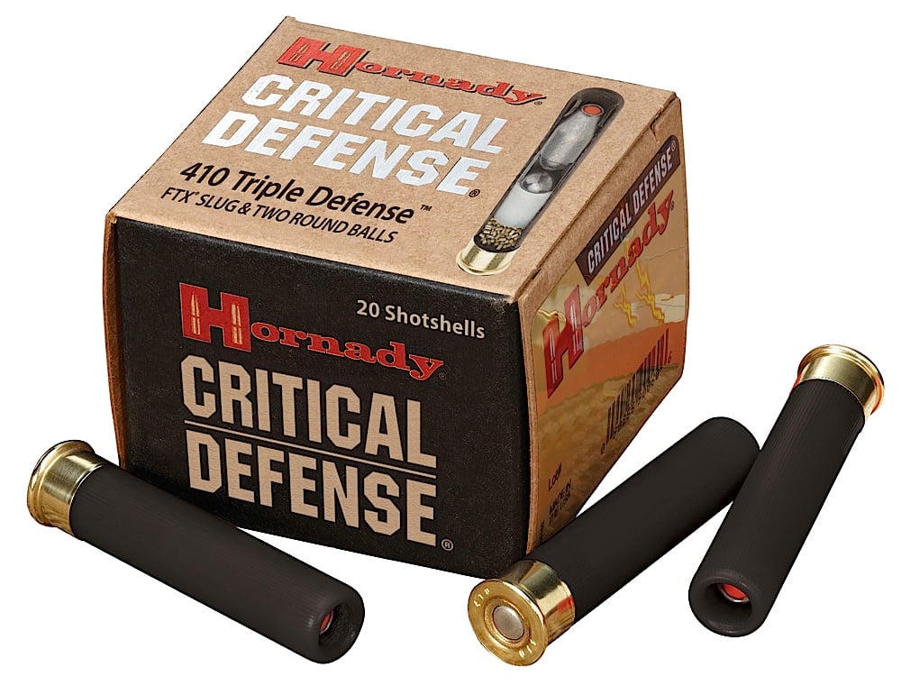 Buy Hornady Critical Defense 410ga  25  FXT slug with flex tip 20rd box Online