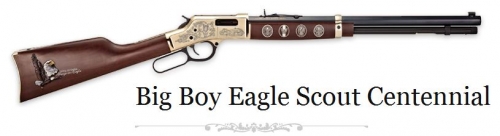 Henry Big Boy Eagle Scout 100th Anniversary .44Mag/.44 Special Lever Action Rifle