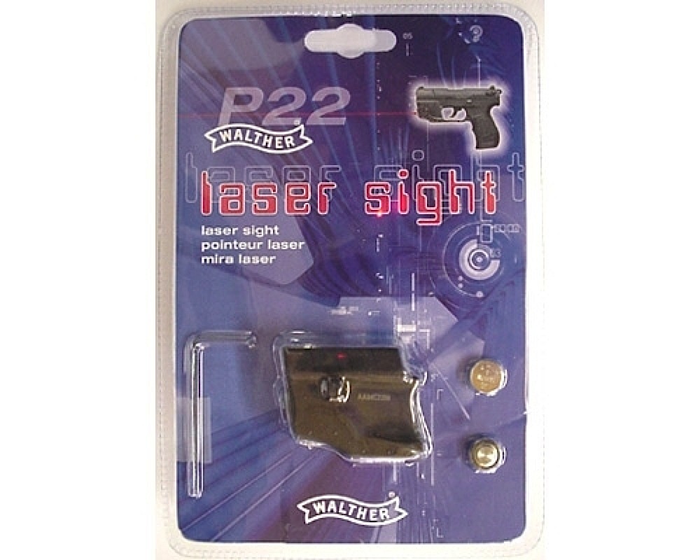 Walther Arms P22 Laser Sight Red Laser Rail Mount