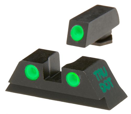 Meprolight Tru-Dot For Glock 42 Night Sight Set Green Black