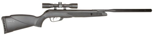 Gamo Wildcat Whisper Air Rifle Break Open .177 Pellet Black Syntheti