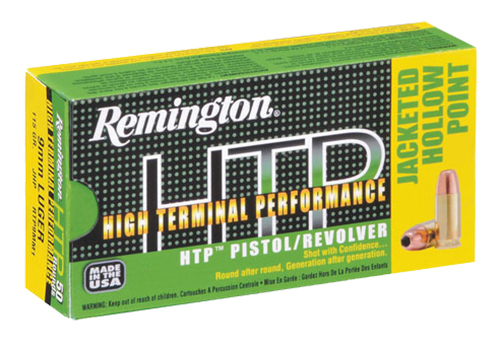 Remington HTP 38 SPL +P 125gr SJHP 50/bx