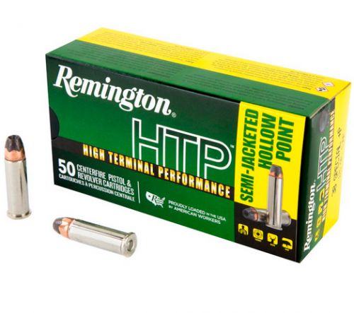 Remington HTP 38 SPL +P 125gr SJHP 50/bx