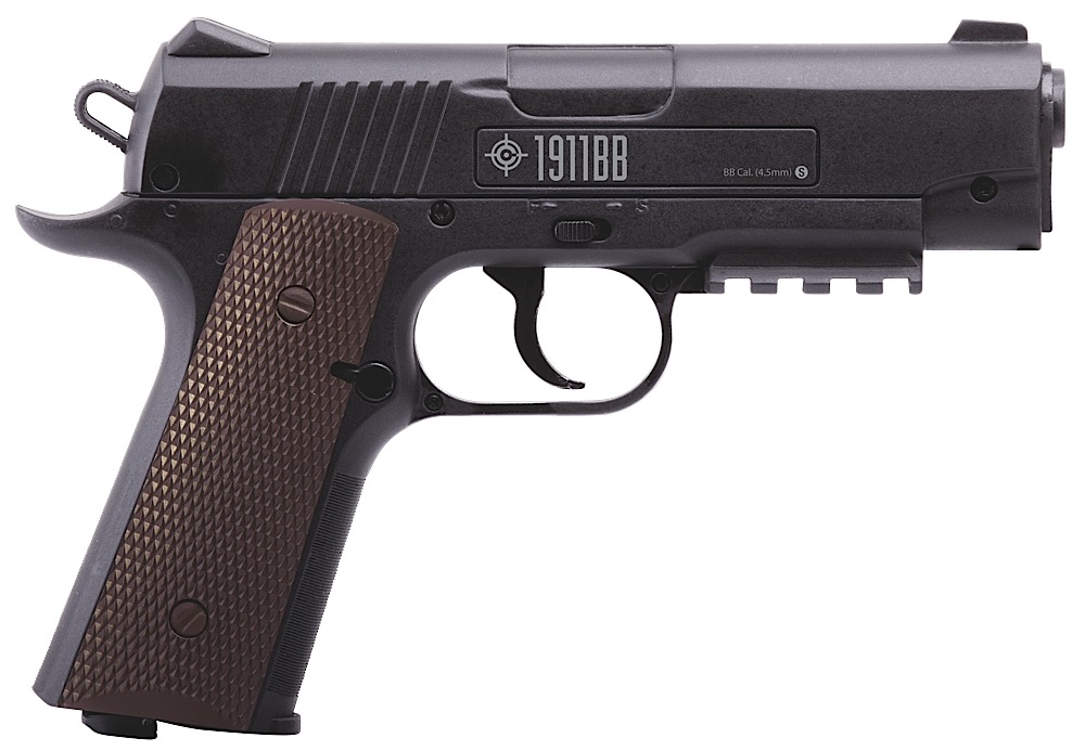 Crosman 1911 BB Air Pistol Semi-Auto 4.5mm/ BB Black