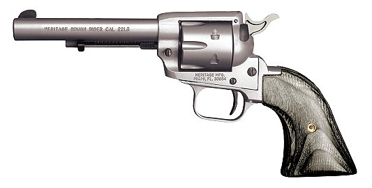 Heritage Manufacturing Rough Rider Satin 4.75 22 Long Rifle / 22 Magnum / 22 WMR Revolver