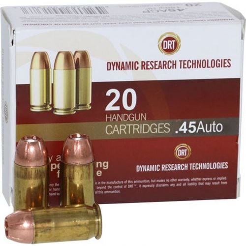 DRT Hollow Point 45 ACP Ammo 20 Round Box