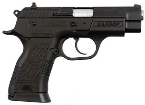 SAR SAR B6P SAO 9mm 3.8 13+1 Black Polymer Grip Black Finish