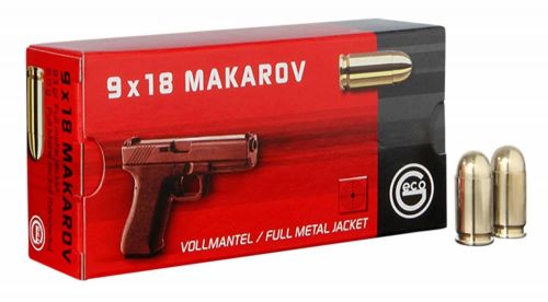 GECO 9mm Makarov (9x18) Full Metal Jacket 95 GR 50Bo