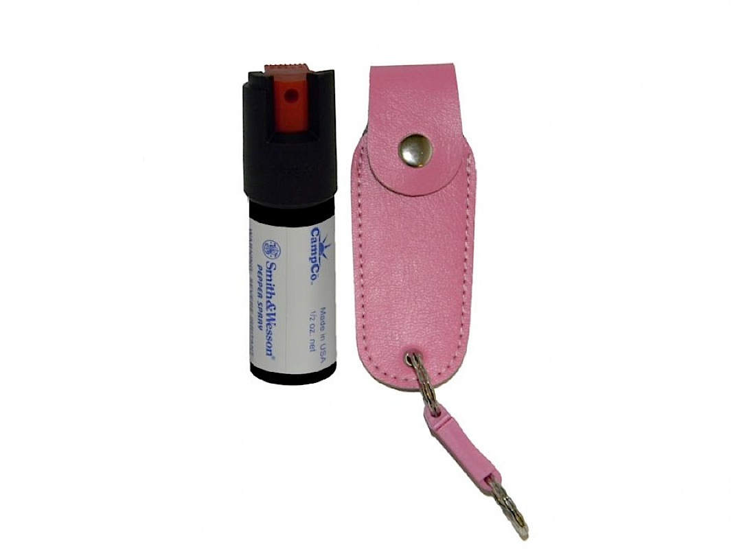 SW Pepper Spray/CampCo Pepper Spray 15% Leather Holste