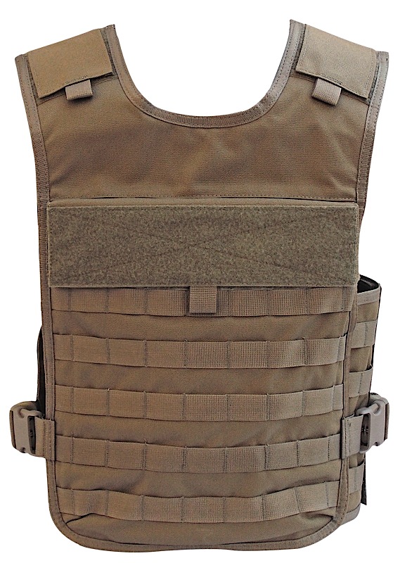 TACPROGEAR Vest Low Profile Khaki X-Large Cordura Nylon