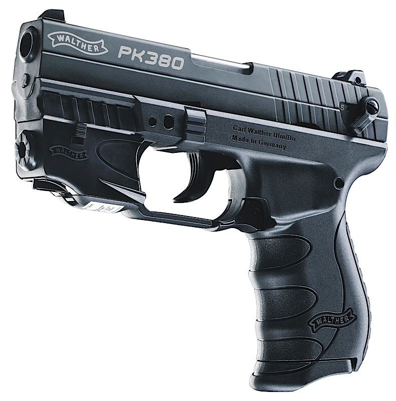 Walther Arms PK380 Pistol 380 ACP 3.66 in. Black 8 rd. Laser