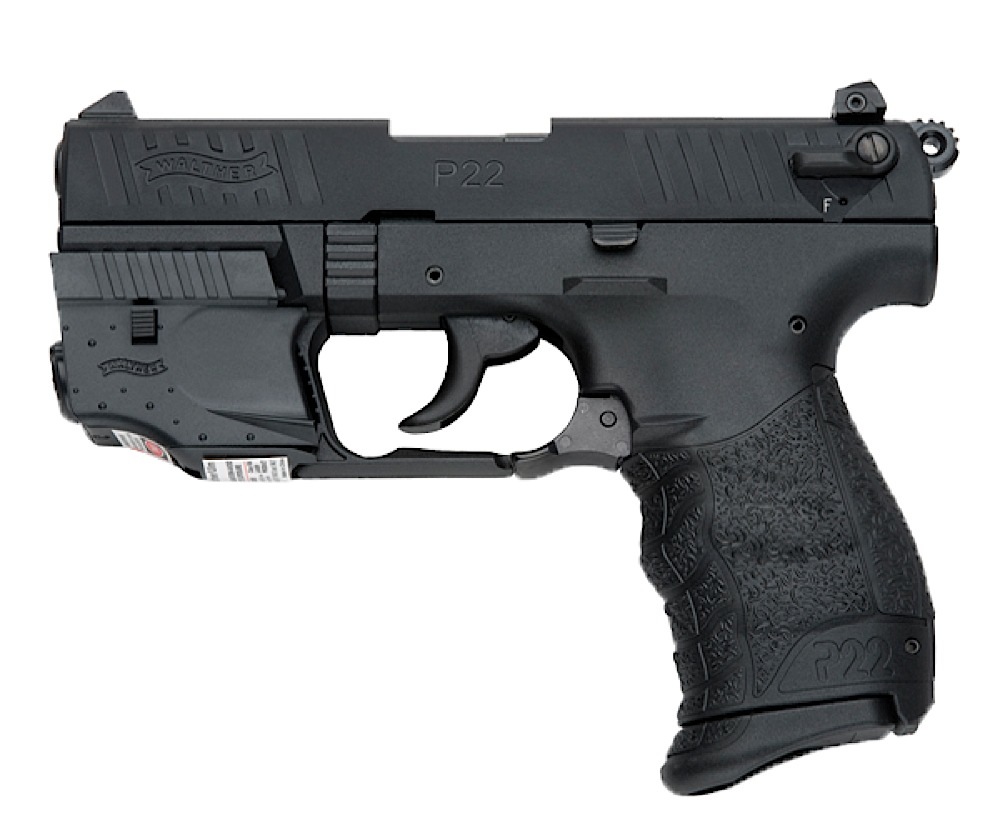 Walther Arms P22 Pistol .22 LR  3.42 10+1 Laser-Set