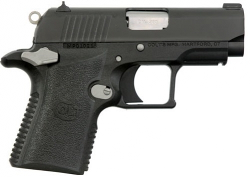 Colt Mfg O6790 Mustang XSP 380 ACP Caliber with 2.75 Barrel, 6+1 Capacity, Black Finish Picatinny Rail Frame