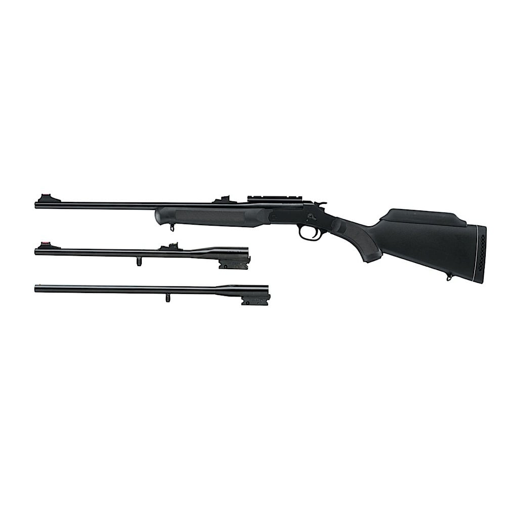 Rossi Matched Set Trifecta Youth 243 Winchester/22 Long Rifle/410 Gauge Break Open Shotgun/Rifle