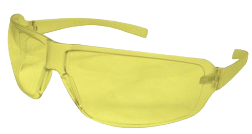 3M Peltor Shooting Safety Glasses Black Frame/Amber Le