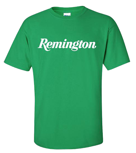 Remington Logo T-Shirt Short Sleeve XX-Large Cotton Green