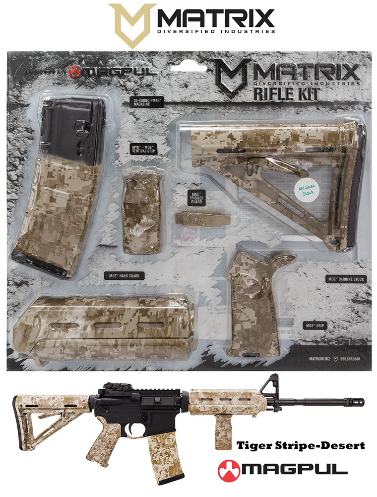 MDI ComSpec AR-15 Furniture Kit Digital Desert