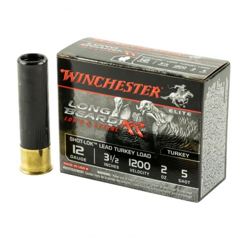 Winchester Long Beard XR Lead Turkey 12 GA 3.5 2oz #5 10rd box