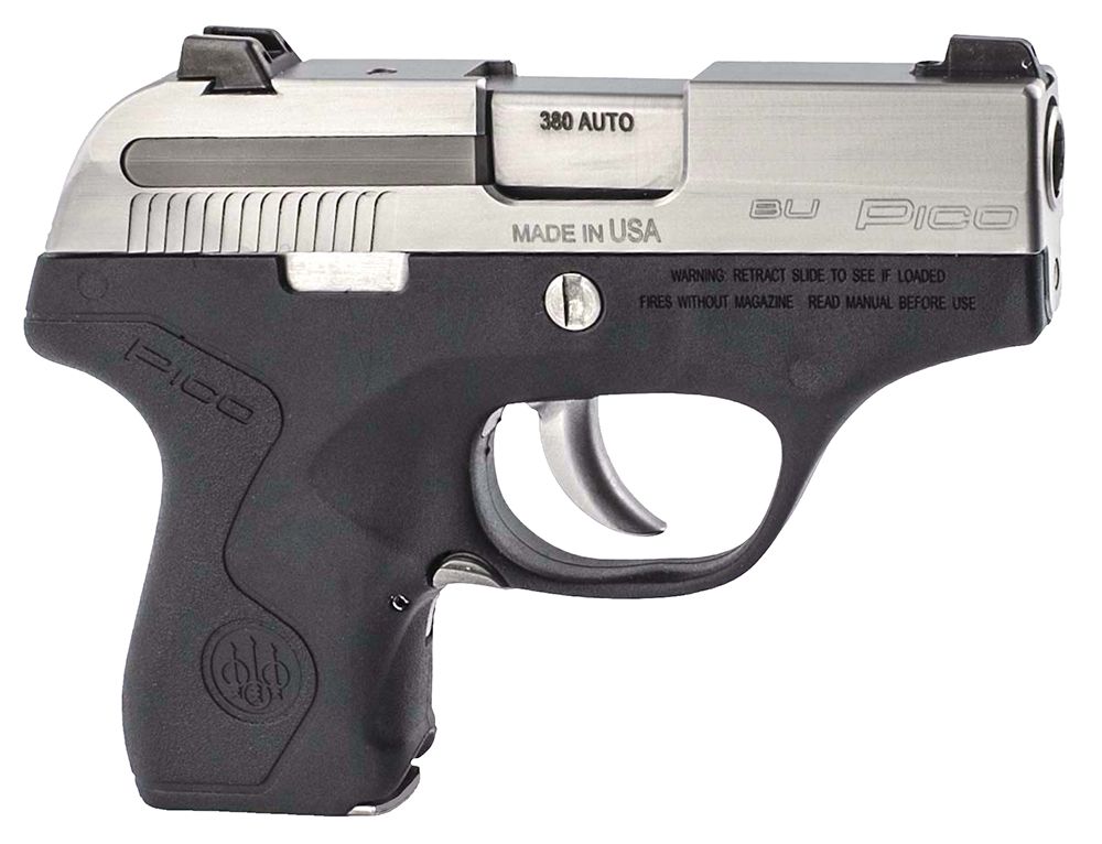 Beretta Pico .380ACP 6RD Inox Black