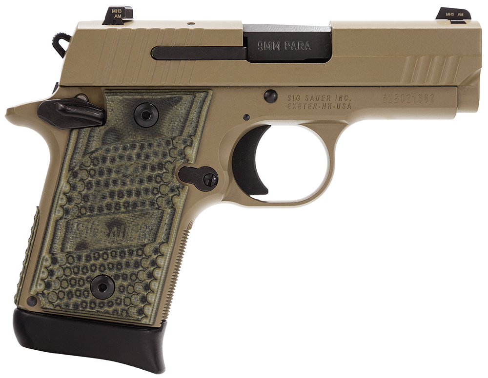 Sig Sauer 938-9-SCPN P938 Scorpion 7+1 9mm 3