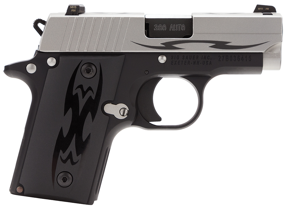 Sig SauerBAL P238 Tribal 380ACP 2.7 6+1 NS Blk