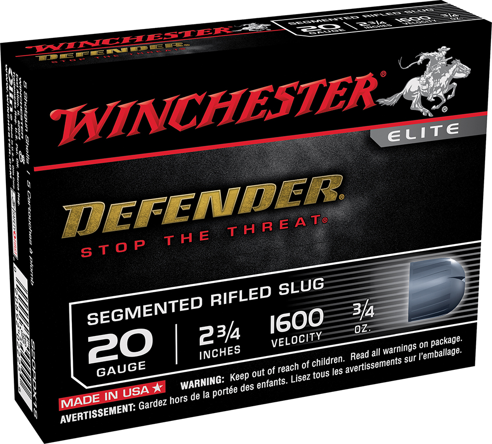 Winchester Ammo S20PDX1S Defender Personal Defense 20 GA 2.75