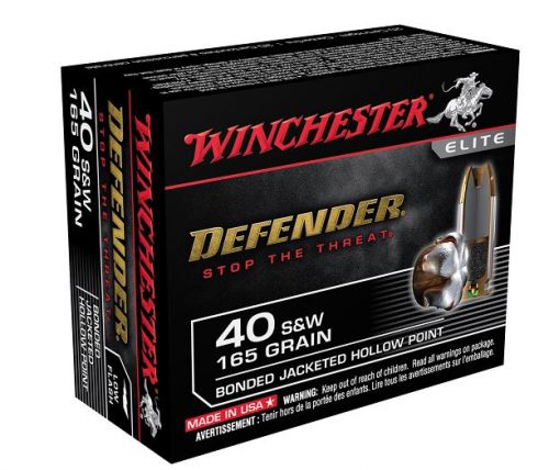 Winchester Ammo Defend 40 S&W Jacketed Hollow Point 1