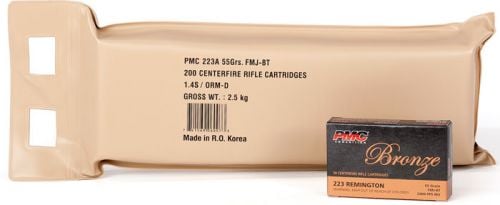 PMC Battle Packs Bulk Ammo .223 Remington FMJ-BT 55GR 200Box