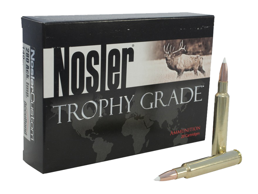 Nosler Trophy Grade 26 Nosler AccuBond 140 GR 20Box/10