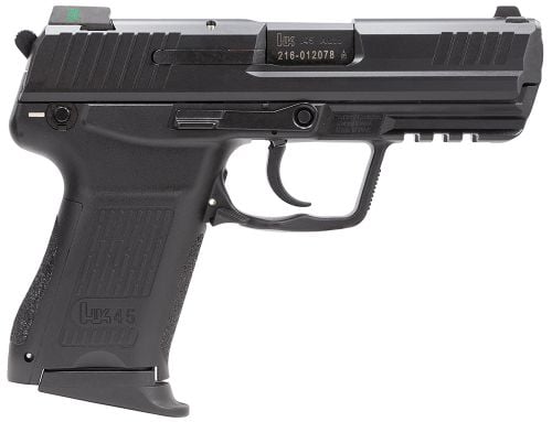 Heckler & Koch H&K HK45 Compact *MA Compliant .45 ACP 3.94 8+1 (3) Black Black Steel Slide Black Interchangeable Backstrap Grip