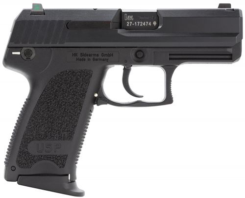 Heckler & Koch H&K USP Compact V1 9mm Luger 3.58 13+1 (3) Black Blued Steel Slide Black Polymer Grip