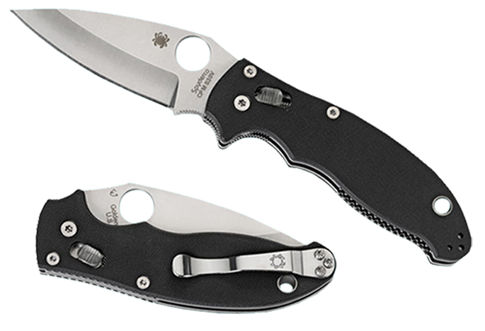 Spyderco C101 Folder 3.4 CPM-S30V Flat Ground Plain