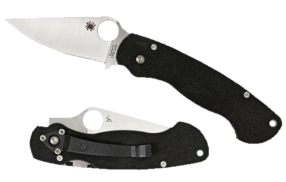 Spyderco Para-Military2 Folder 3.4 CPMS30V Flat Grou