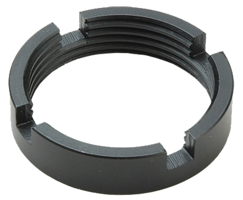 Advanced Technology AR-15 Castle Nut Steel Black