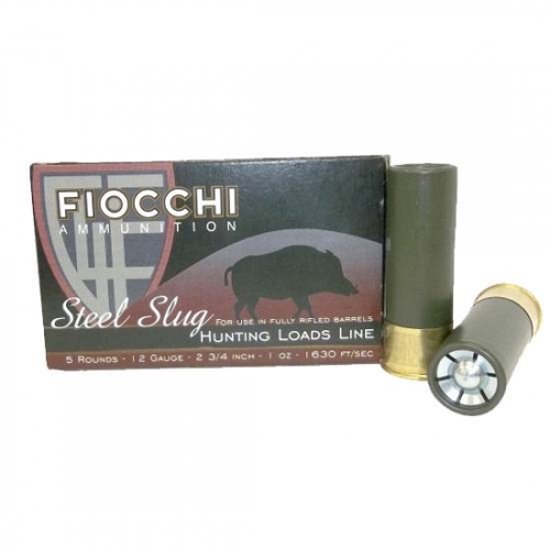 Fiocchi Sabot Slugs 12 GA ga 2.75 Slug shot