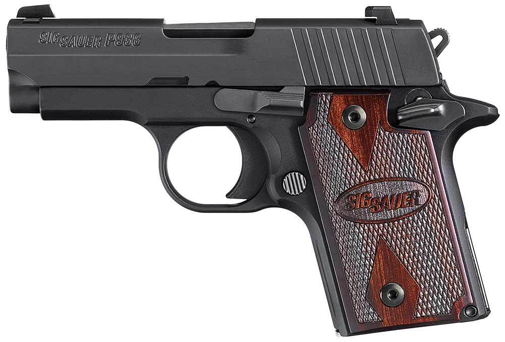 Sig Sauer P938 ..22 LR  Rosewood .22 LR 3.3 10+1 Ros