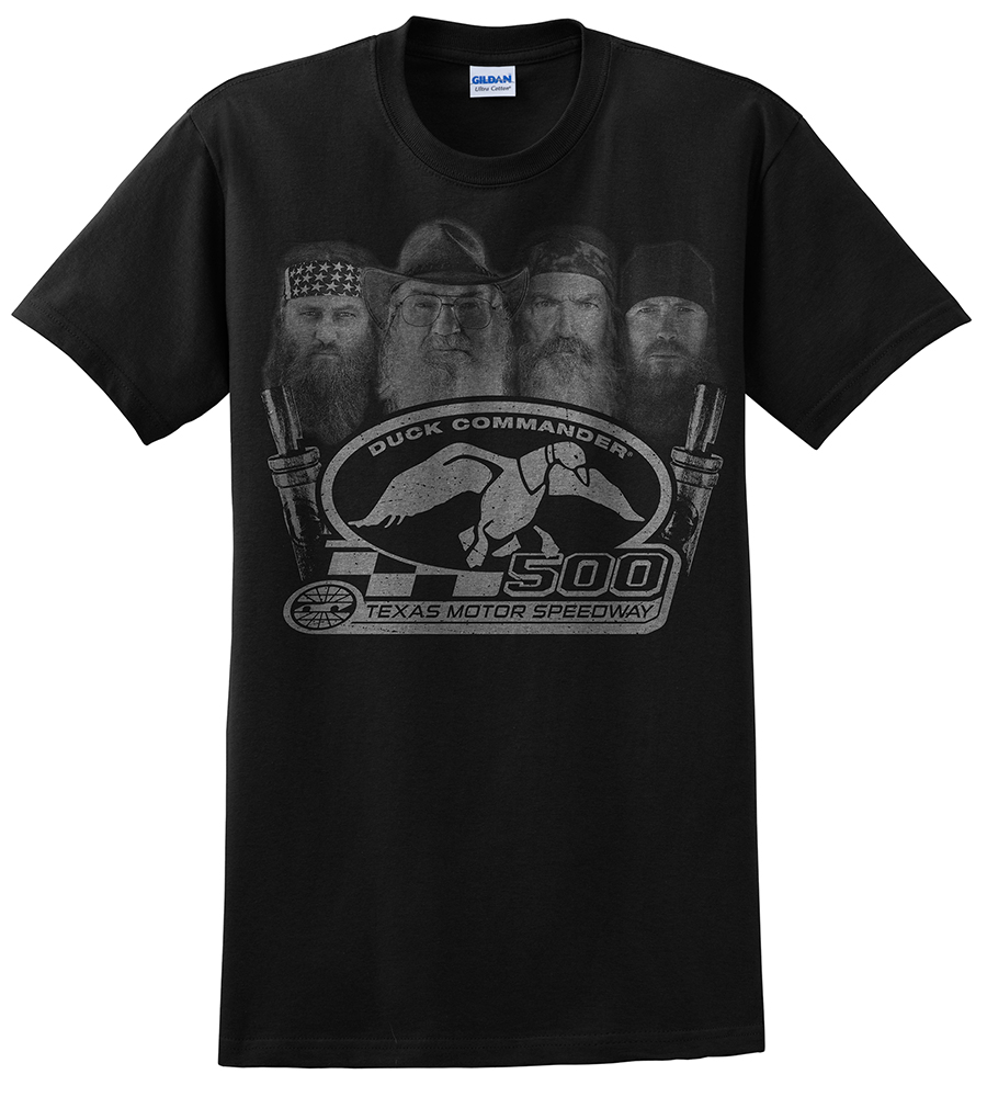 Duck Commander Big 4 T-Shirt Short Sleeve Black Small Cotton 10Pk