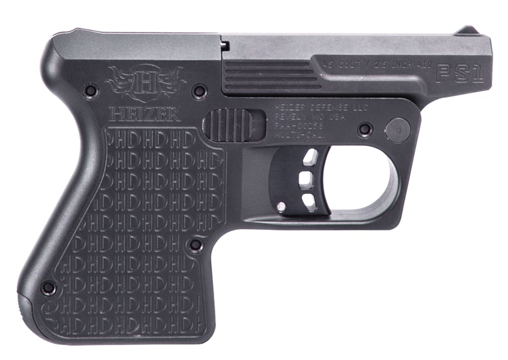 Heizer PS1BLK Pocket Shotgun  45 Colt (LC)/410 Gauge 3.50 1 Round Black